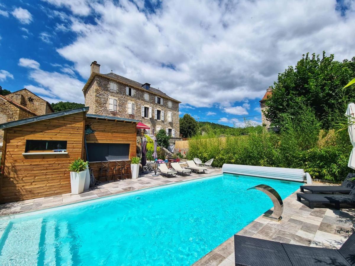 Le Mas Rolland, Piscine Chauffee & Spa - Millau - Gorges Du Tarn Compeyre Eksteriør bilde
