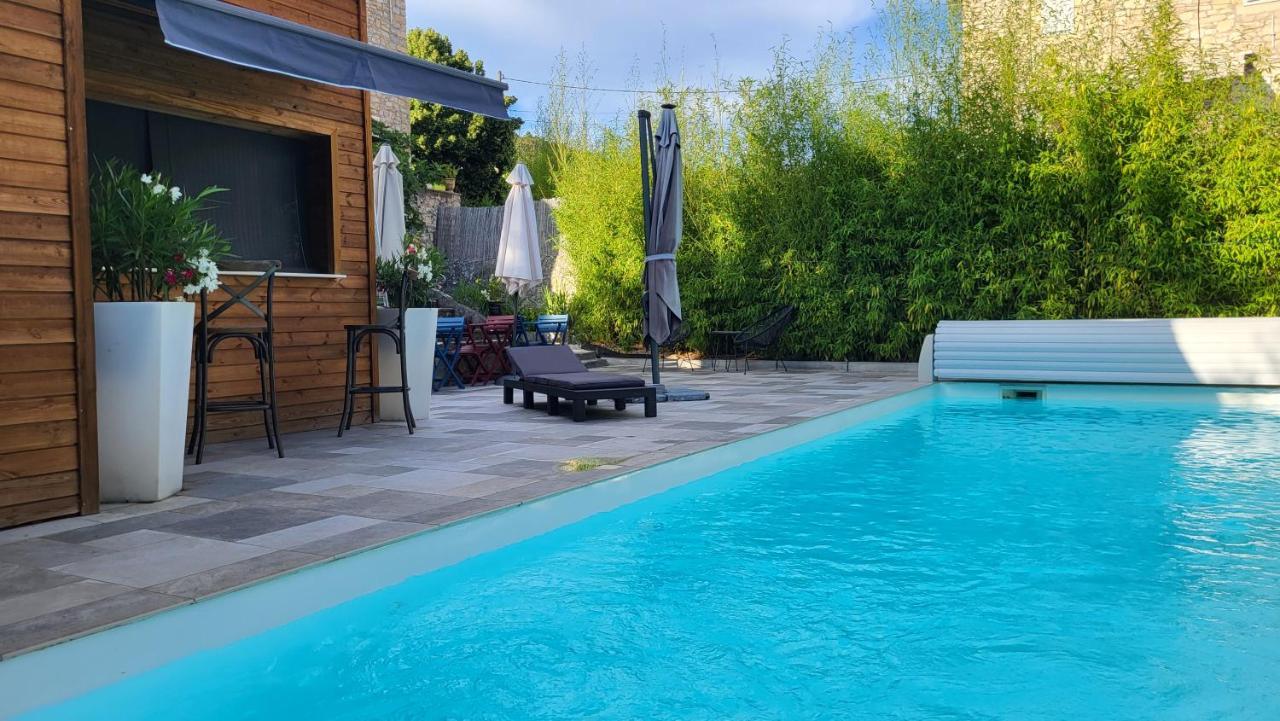Le Mas Rolland, Piscine Chauffee & Spa - Millau - Gorges Du Tarn Compeyre Eksteriør bilde